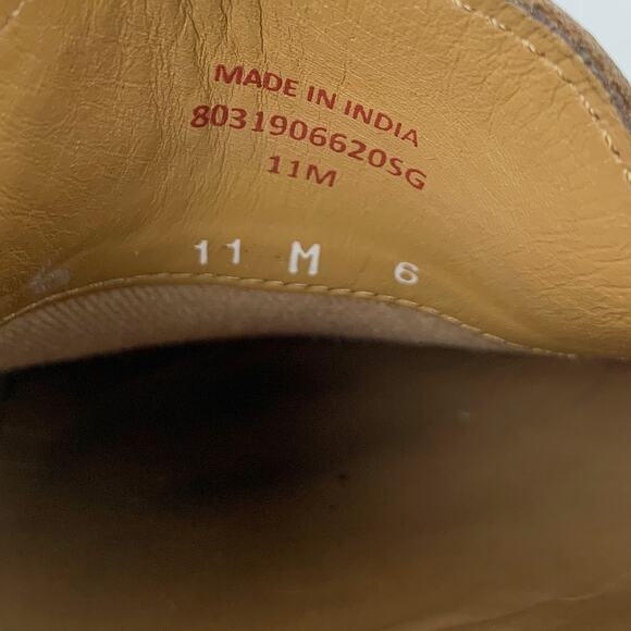 Polo by Ralph Lauren Brown Leather Loafers - Picture 7 of 13